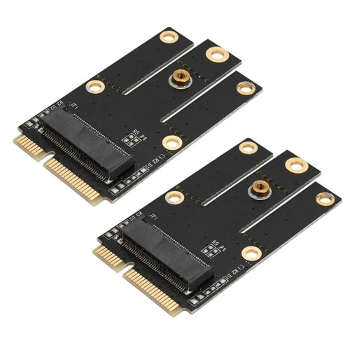 2X Μετατροπέας M.2NGFF σε Mini PCI-E για κάρτα M.2Wlan AX200 9260 8265 8260Για φορητό υπολογιστή