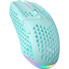 SM600 Plus Wireless Gaming Mouse with Honeycomb Shell,Tri-Mode Bluetooth/Wireless/RGB Mouse Wireless Mouse for Gaming
