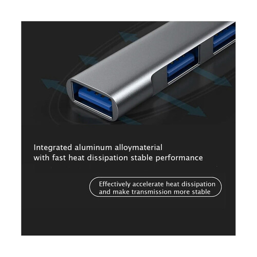 FOR 4 USB 2.0/USB 3.0 HUB ing Adapter 5Gbps High Speed Transmission Multi-Port USB Splitter Expander for PC Computer