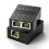 Καλώδιο δικτύου 1to2EthernetΔιαχωριστής δικτύου RJ4510MΠροσαρμογέας επέκτασης συνδέσμου 2