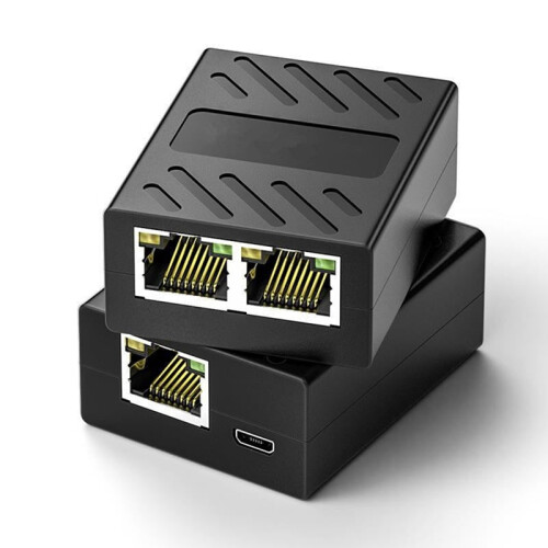Καλώδιο δικτύου 1to2EthernetΔιαχωριστής δικτύου RJ4510MΠροσαρμογέας επέκτασης συνδέσμου 1