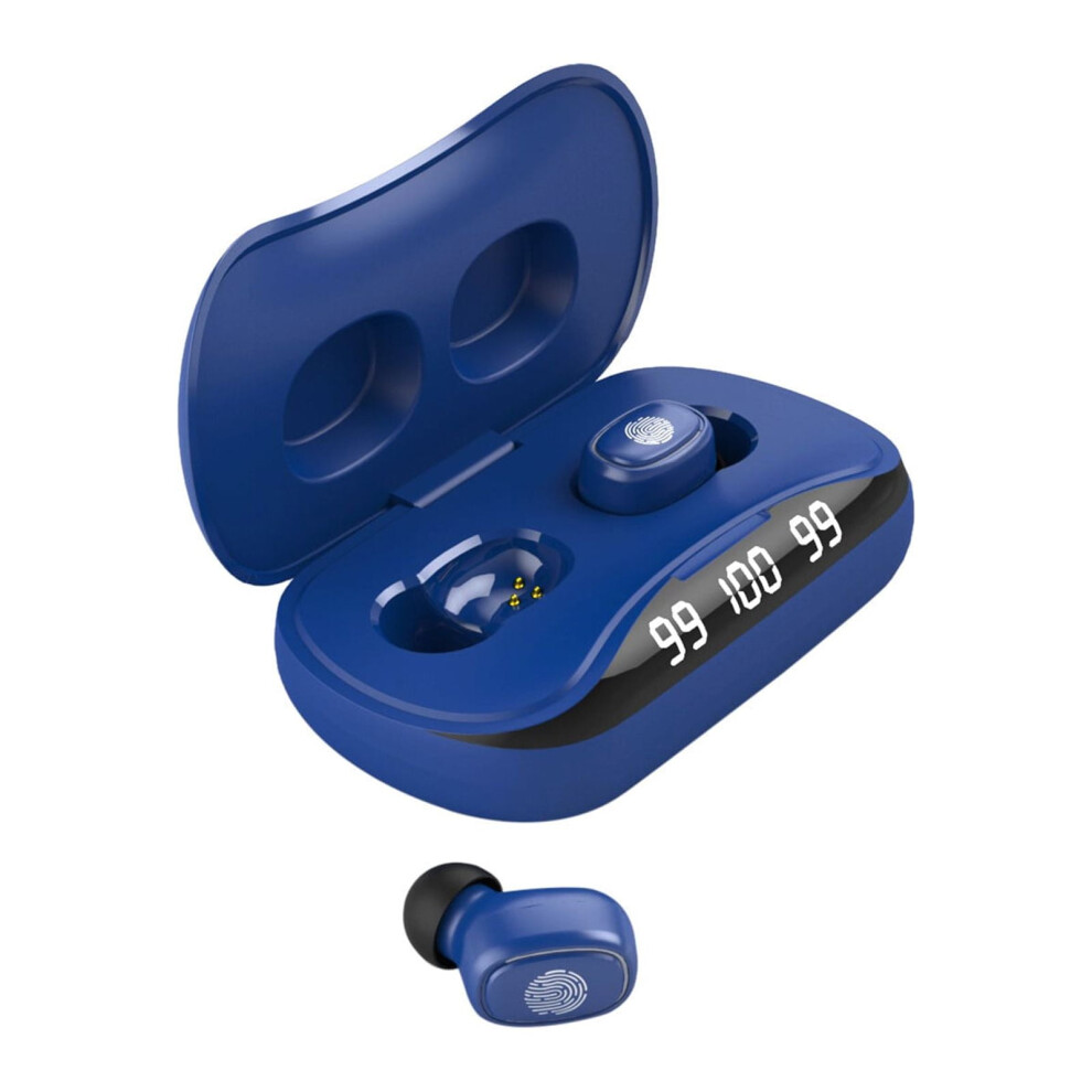 Eqwljwe Wireless Earphones Bluetooth 5.1 Headset Mini Stereo Headphones Sport Earbuds Bluetooth Headset Holiday Clearance 9395123110387