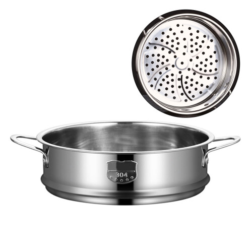 Universeller Dampfeinsatz, Pfannen, Dampfkorb, Edelstahl-Dampfgestell