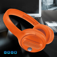 Bandeau sans fil Txmfgh Bluetooth 5.3, étanche IPX3, 16 h d'autonomie, réglable pour le sport et les loisirs, transmission stable