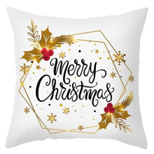 Funda de cojín navideña WinysinChristmas, decoraciones navideñas para el hogar, adornos navideños, regalo, funda de almohada