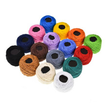 Mizh 16 Color Cross Stitch Line Embroidery Thread Cross Stitch Wiring Manual DIY Color Embroidery Thread (Solid Color)