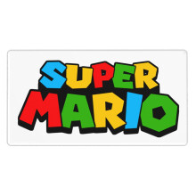 Tappetino per mouse Super Mario, tappetino per mouse da gioco, tappetino per mouse grande antiscivolo in gomma per lavoro, gaming e ufficio, 40 x 75
