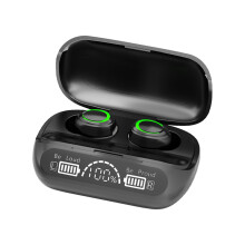 Słuchawki douszne Bluetooth EQWLJWE XG02 Bluetooth 5.1, bezprzewodowe, wodoodporne, z mikrofonem i basem, z długim czasem czuwania, wyprzedaż