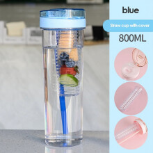 Bicchiere termico riutilizzabile in plastica con coperchio e cannuccia, tazza a doppia parete trasparente e isolante per caffè freddo, tè,