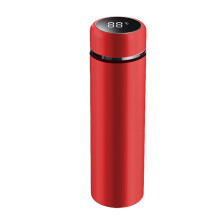 YOBOLK 17oz Liquid Gu Wasserbecher, Edelstahl-Vakuumisolierter Becher mit intelligenter Temperaturanzeige, Hochglanzpoliert, BPA-frei - Kompatibel mit