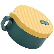Conjunto de 1 tigela de aço inoxidável para macarrão instantâneo com pauzinhos e lancheira.