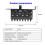 2X Pc8Channels Πλήμνη Ανεμιστήρα Ψύξης Ελεγκτής Ταχύτητας Ανεμιστήρα για Περίβλημα CPU 4