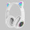 Ασύρματα ακουστικά Bluetooth Quinlirra Gaming, πτυσσόμενα ελαφριά ακουστικά Over-Ear με 3