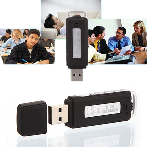 Μίνι 8GB USB Disk Pen Flash Drive Ψηφιακή συσκευή εγγραφής ήχου Φωνητική εγγραφή 150 ωρών,