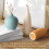 Σετ 3 πολύχρωμων κεραμικών βάζων - Μικρά βάζα σε στυλ μινιμαλισμού για μοντέρνο 5