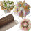 Yakbaofuo DIY Δώρο Ατμόσφαιρα Εορταστική Κουτί 26cm Ζώνη Κορδέλα Συσκευασία 2