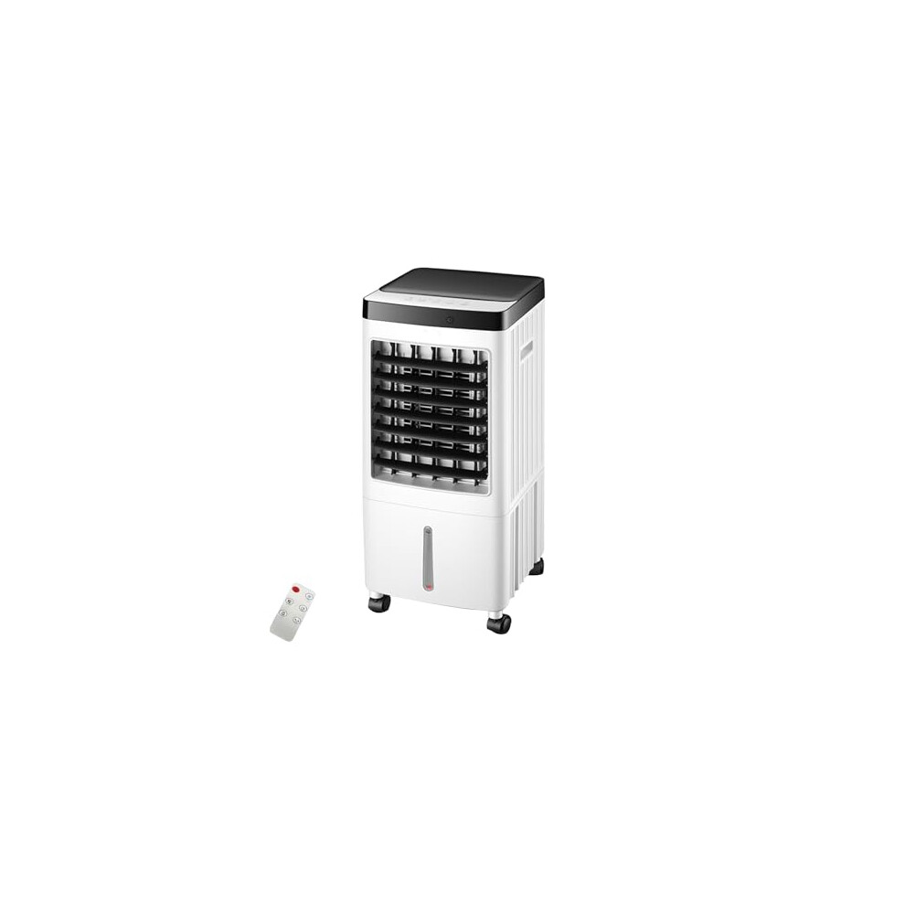 Portable Air Conditioner and 10L Evaporative Cooler with Remote, Adjustable Speeds, Energy Saving