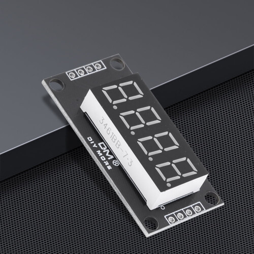 Módulo de display LED jixopn TM1637, módulo de relógio digital de 4 dígitos (azul) 2