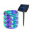LINLIN Ηλιακή Λωρίδα LED, 100LED16.4ft/5M Αδιάβροχη SMD2835 Λάμπα από Εύκαμπτο Σχοινί για Κήπο, 1