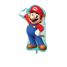 Super Mario Foil balloon multicolor