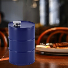 Carafe à vin Mini Barrel 750 ml, carafe cylindrique en acier inoxydable pour vin, whisky et autres spiritueux, compatible avec les modèles d'origine