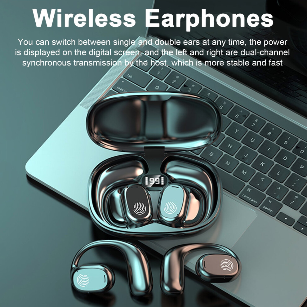 Susuchens Sports Wireless Earbuds With Charging Case Noise Reduction Low Latency In-Ear Earphones Bluetooth-Compatible Gaming Earbuds Apricot 9395123438450