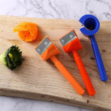 Jacenvly New Halloween Decorations Indoor Rotary Funnel Flower Cutter, Wire Planer, Curler & Cutter - Fall Party Supplies Orange Gifts