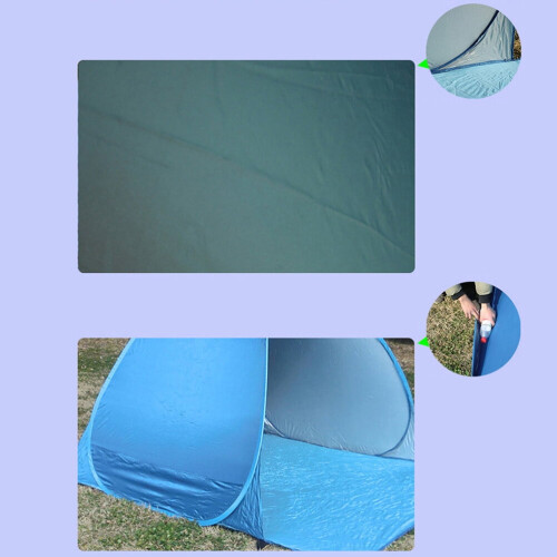 Eease Portable Automatic Beach Tent, 65.00" x 59.10", Blue 2