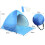 Eease Portable Automatic Beach Tent, 65.00" x 59.10", Blue 2