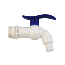 Robinet de jardin extérieur en plastique blanc, entrée 3/4 pouce BSPM - Réservoir d'eau de pluie