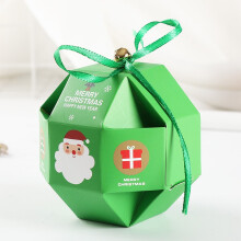 Boîtes à bonbons décoratives YiFudd, boîtes à biscuits, boîtes à bonbons de Noël, coffret cadeau Père Noël, emballage charmant pour les