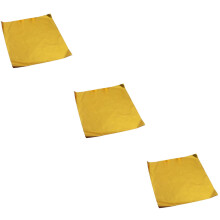 300 Pcs Packing Foil BBQ Tin Paper Emblems Gummies Square Metal Nibbles Chocolate Wrappers DIY Package Candy Baby
