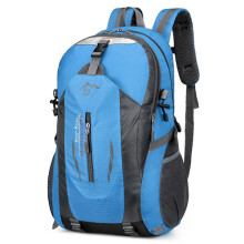 Sac à dos de randonnée 40L imperméable et léger pour hommes, idéal pour la randonnée, le trekking et les voyages (bleu).
