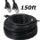 Καλώδιο δικτύου δικτύου LAN 150FT CAT6RJ45Ethernet για δρομολογητή μόντεμ υπολογιστή, μαύρο 1