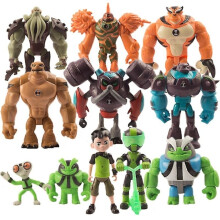 Set di 11 pezzi, collezione di giocattoli, regalo, bambola, modello, decorazione, Ben10, giocattoli, guardiani della terra, action figure 11 in 1,
