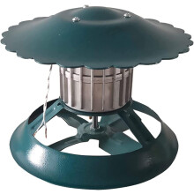 100W Electric Chimney Exhaust Fan for Fireplace Draft Inducing, Rapid Smoke Removal, Heat Resistant