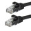 Καλώδιο δικτύου δικτύου LAN 150FT CAT6RJ45Ethernet για δρομολογητή μόντεμ υπολογιστή, μαύρο 2