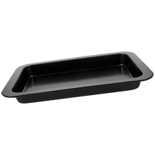 Moule à biscuits rectangulaire en acier au carbone pour la cuisson de gâteaux et biscuits.