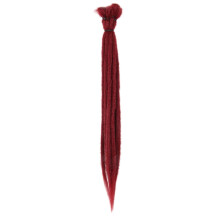 Extensiones de cabello Jygee de 20 pulgadas, rastas hechas a mano, para mujeres y hombres, cabello liso de ganchillo, 12 pulgadas.
