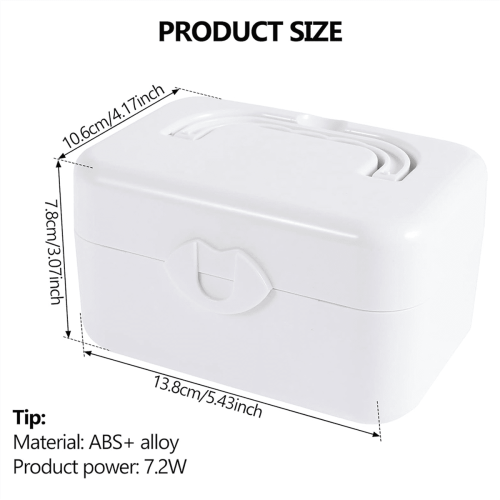 Avvolgitore elettrico per bobine, avvolgitore portatile con maniglia, macchina avvolgitrice automatica per bobine, alimentato tramite USB/batteria 2