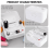 Avvolgitore elettrico per bobine, avvolgitore portatile con maniglia, macchina avvolgitrice automatica per bobine, alimentato tramite USB/batteria 5