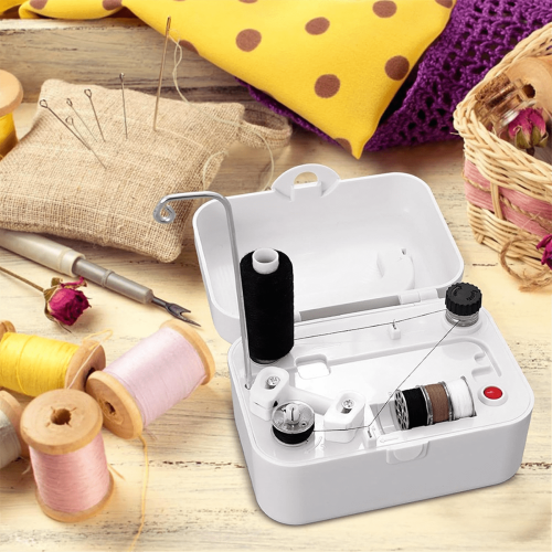 Avvolgitore elettrico per bobine, avvolgitore portatile con maniglia, macchina avvolgitrice automatica per bobine, alimentato tramite USB/batteria 1
