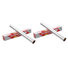 Jannly Heavy Duty Aluminum Foil Roll, Silver Non-Stick BBQ Foil for Grilling, Roasting, Baking, Food Grade
