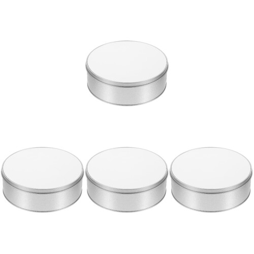 4pcs Candy Cookie Iron Cookie Sublimation Tin Box Sublimation Iron Sweets Case
