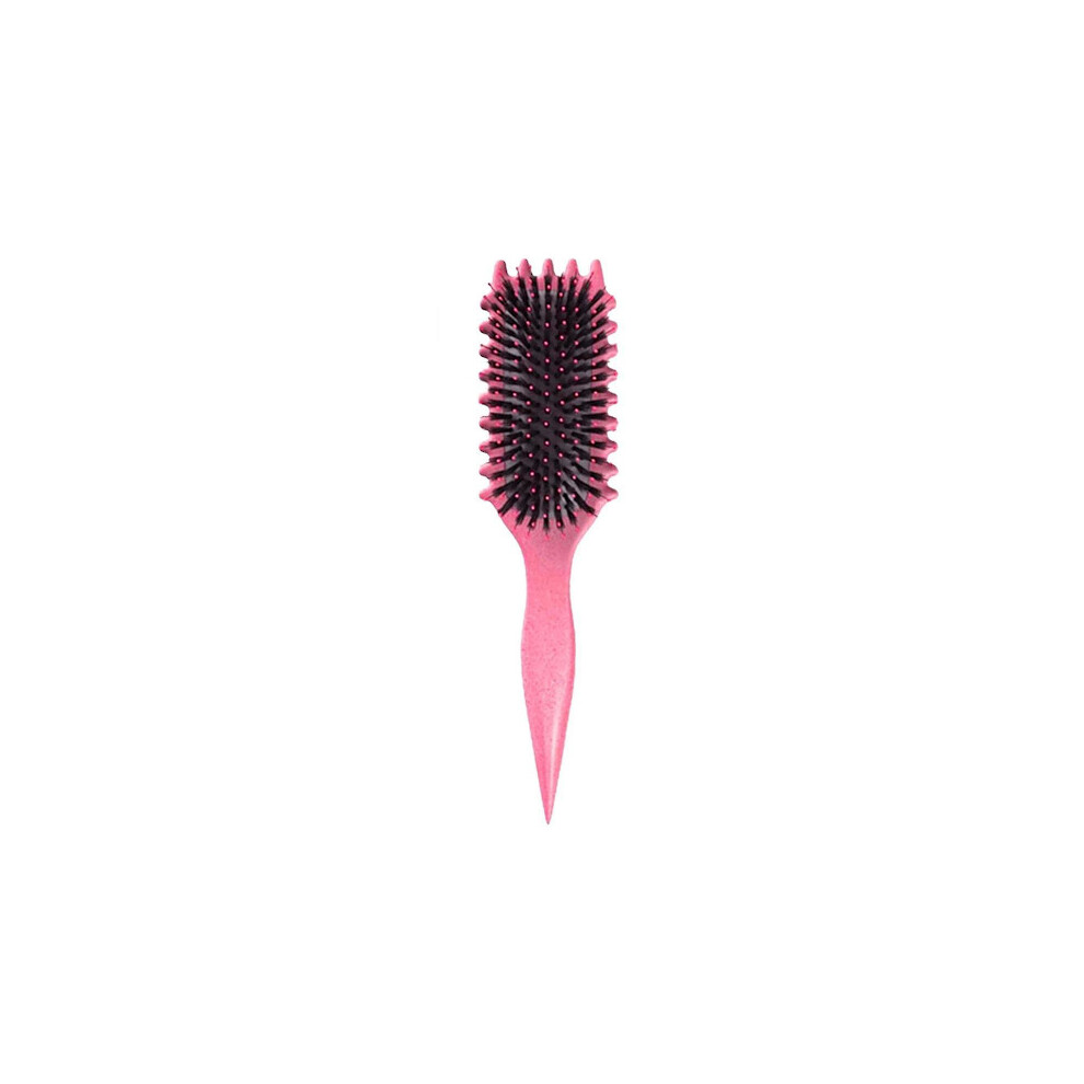 Bounce curly hair brush boar bristle hairbrush to detangle shape and define curly hair for women