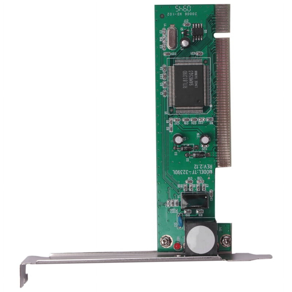 Pci Network Card Rtl8139d Expansion Card 100Mbps Rj45 Ethernet Card 9395123636597