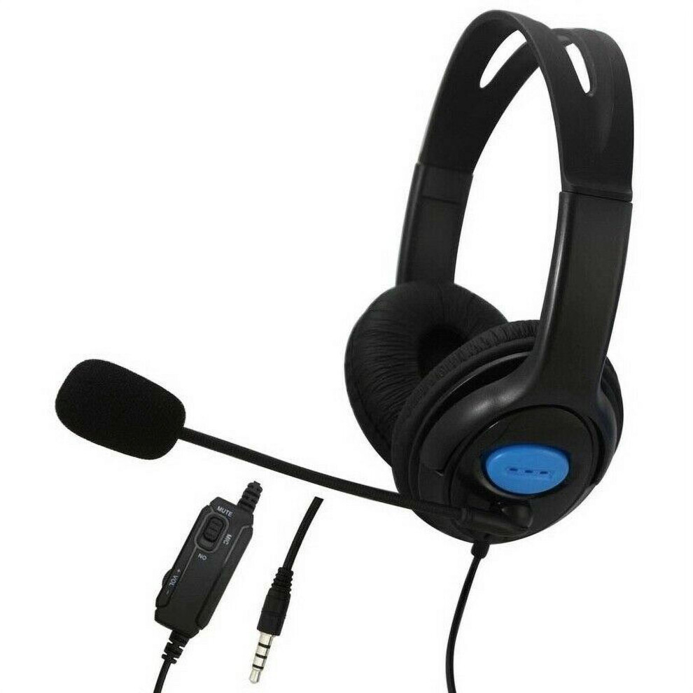 Wired Stereo Bass Surround Gaming Headset For Ps4 New Xbox One Pc With Mic 9395123636504