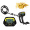 Precision Underground Metal Detector with 3.1 Inch LCD, Adjustable Sensitivity and DISC Modes 1