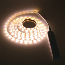 Bande LED avec détecteur de mouvement PIR, blanc chaud, 2 m