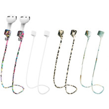 Cordão magnético anti-perda MULTAICH compatível com fones de ouvido AirPods, alças esportivas de silicone macio e coloridas, cordão para